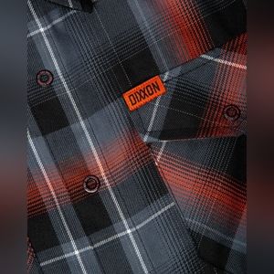 DIXXON | Shirts | Dixxon Mens Medium 2 Grey And Orange Flannel New In